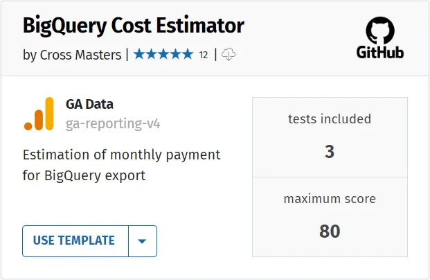 Waaila template for UA BQ Price Calculator